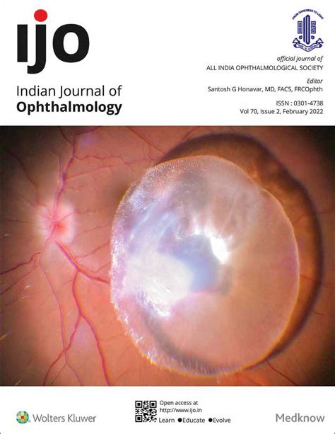Indian Journal Of Ophthalmology