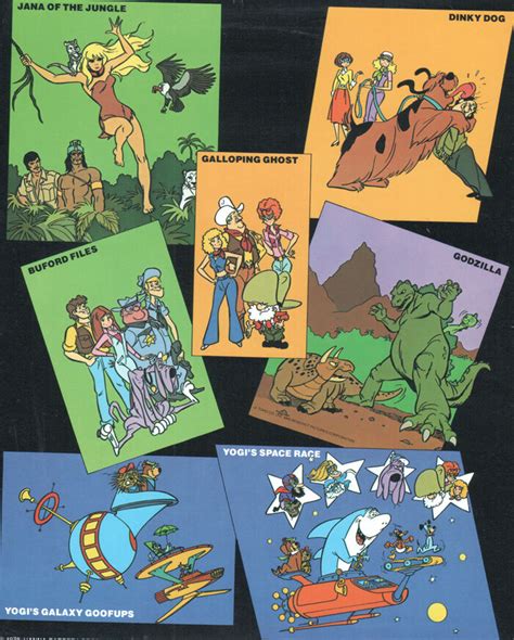 Hanna Barbera Style Guide Plate Hanna Barbera 1978 79 New Shows