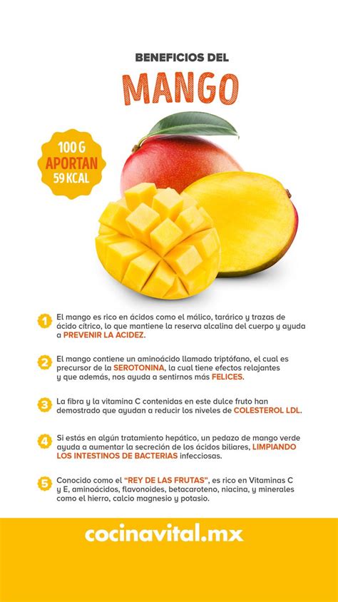 Incre Bles Beneficios Del Mango Para La Salud Cocina Vital Qu