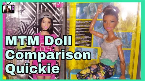 Made To Move Barbie Doll And Barbie Fashionistas Comparison Quickie Pt 1 Youtube