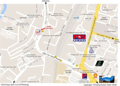 40, jalan tun abdul razak, taman cherry, 30100 ipoh, negeri perak, malaysia. Jalan Tun Abdul Razak/Jalan Gurdwara - Ipoh outdoor ...