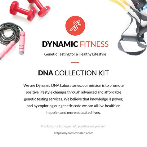 Dynamic Dna Fitness Genetic Testing At Home Dna Test