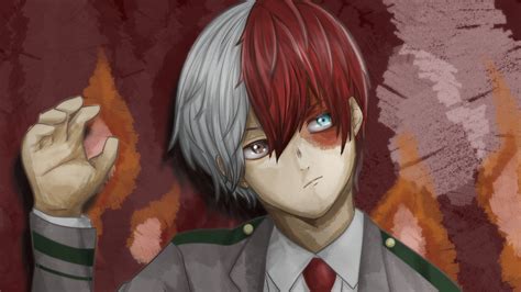Customize and personalise your desktop, mobile phone and tablet with these free customize your desktop, mobile phone and tablet with our wide variety of cool and interesting my hero academia wallpapers in just a few clicks! My Hero Academia Shoto Todoroki Art 4K HD Wallpapers | HD Wallpapers | ID #31041
