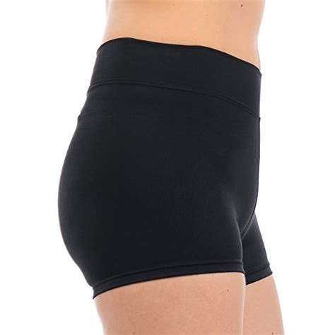 anza girls active wear dance booty shorts black small apparel accessories clothing activewear