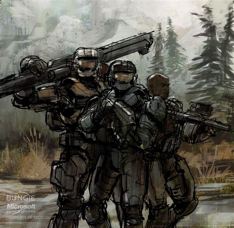 Concept Art Halo Reach Isaac Hanaford Isaac Hannaford Is Another