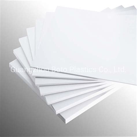 4′ X 8′ Pvc Sheets High Density Expanded Eco Friendly Extruded