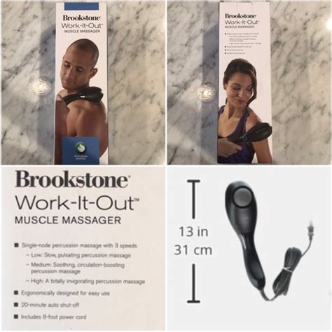 Other Brookstone Muscle Massager Brand New In Box Poshmark