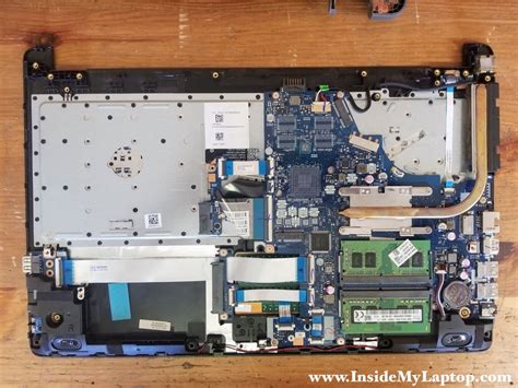 It have dedicated m.2 slot ?? HP 15 15g 15q Laptop PC disassembly - Inside my laptop