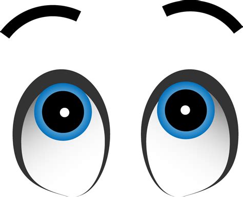 Download 11 Expression Cartoon Eyes With Transparent Background