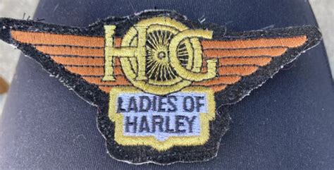 Harley Davidson Owners Group Hog Ladies Of Patch Motorcycle Biker Club