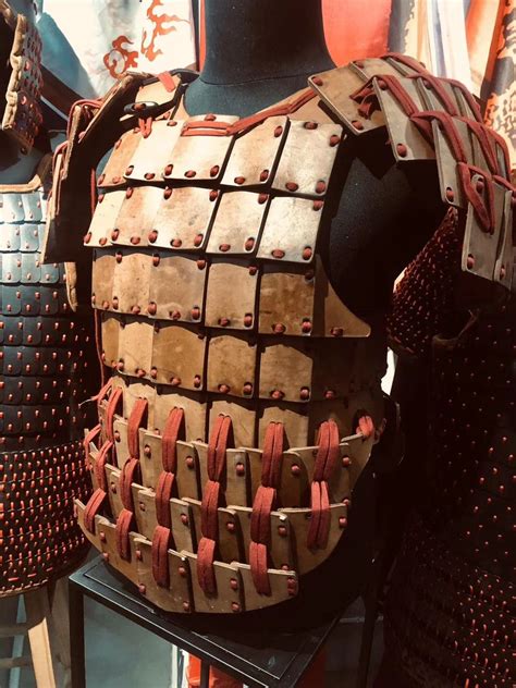 Chinese Qin Style Standard Infantry Leather Armor Chinese Armor