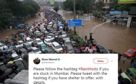 Mumbai rains subside for now; Mumbai rains: How Mumbaikars are using social media ...
