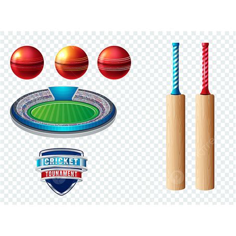 Cricket Batting Clipart Png Images Set Of Cricket Sports Template Logo
