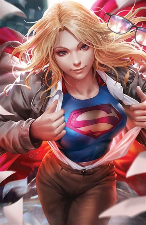 Supergirl 36 Variant Cover By Stanley Lau Aka Artgerm Supergirl