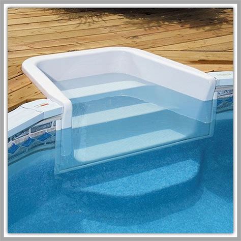 Above Ground Pools Decks Steps Pool Entry System Specially