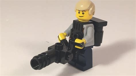 How To Build A Lego Minigun M1ndxbend3r Moc Youtube