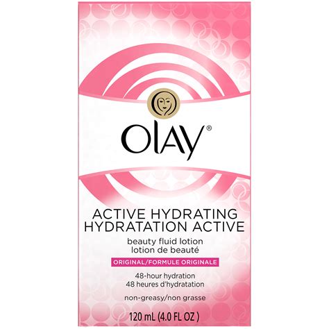 Olay Active Hydrating Beauty Fluid Lotion 40 Fl Oz