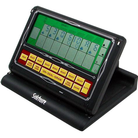 Trademark Games 2 In 1 Portable Video Solitaire Touch Screen Game 10
