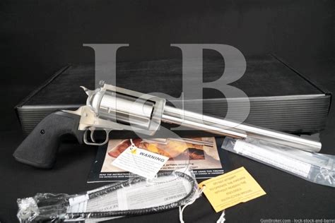 Magnum Research Bfr Biggest Finest Revolver 460 Sandw Mag 10″ Single