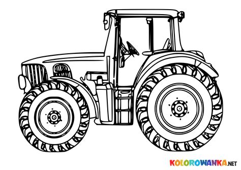 Kolorowanka Traktor Kolorowanki Dla Dzieci Do Wydruku