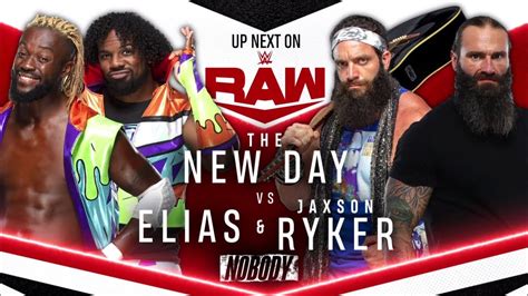 The New Day Vs Elias And Jaxson Ryker Full Match Part 12 Youtube