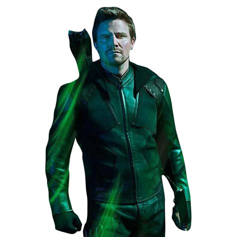 Green Arrow Season 8 Oliver Queen Hooded Jacket