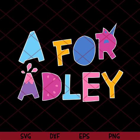 A For Adley T Shirt Trending Customizable Layered Svg Svg Eps Png Dxf