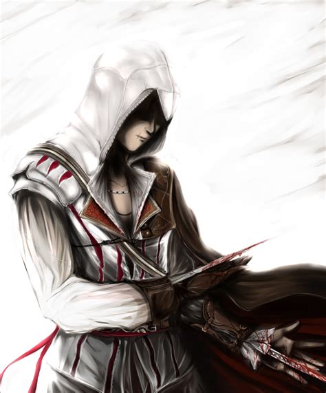 Ezio Auditore Da Firenze Assassin S Creed And More Drawn By Shimo