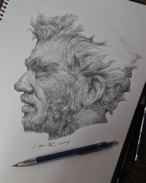 Awesome Pencil Drawing By Lee K Illust How To Draw