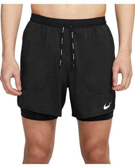 Nike Flex Stride 5 2 In 1 Running Shorts In Black For Men Lyst