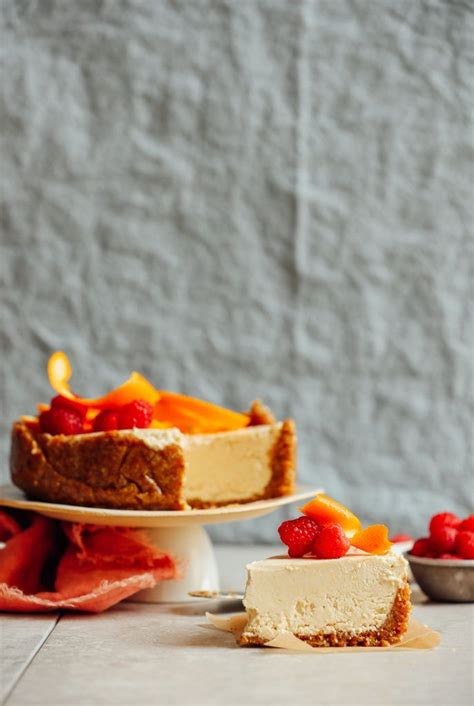 This vegan cheesecake with raspberries is one of my favorite vegan cakes! Vegan Coconut Yogurt Cheesecake | Minimalist Baker Recipes ...