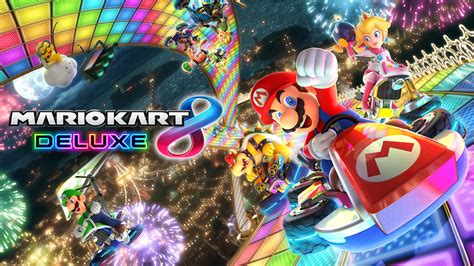 Mario kart 8 deluxe is the definitive edition of the game and includes all the dlc and items added to the original game over its life on wii u. Mario Kart 8 Deluxe for Nintendo Switch - Nintendo Game ...