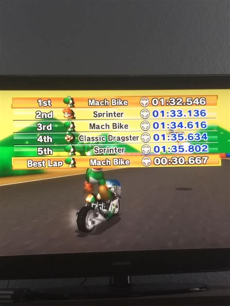 [MKWii] I decided to play for the first time in maybe 6 years. Also ...