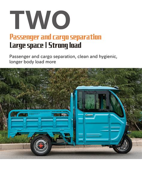 Wholesale Price Three Wheels Nigeria Cargo Tricycle Electric Motorized