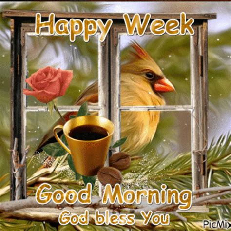 Happy Week Good Morning Pictures Photos And Images For Facebook