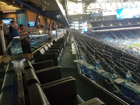 Detroit Lions Seating Guide Ford Field