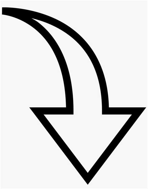 Vector Stock Clipart Arrow Pointing Down Arrow Pointing Down Png Png