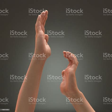 Womens Palms Up In A Dance Gesture Stock Photo Download Image Now