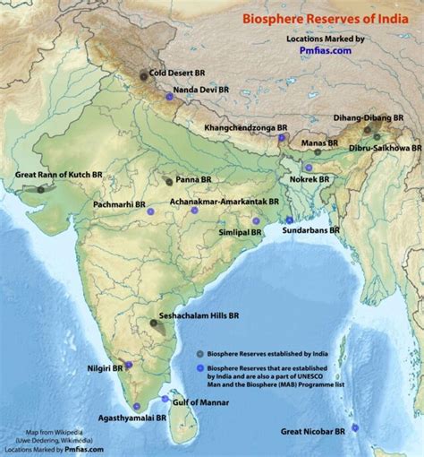 Tiger Reserves Of India With Map 53 Tiger Reserves In India In 2023