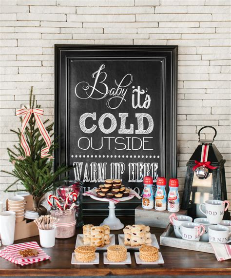 Tips For Creating A Holiday Coffee Hot Chocolate Bar