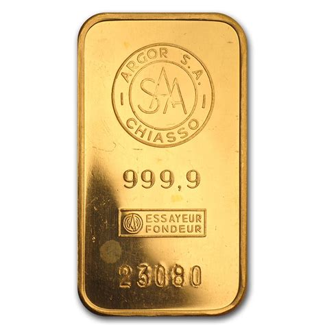 Buy 1 Oz Gold Bar Argor Sa Chiasso Apmex