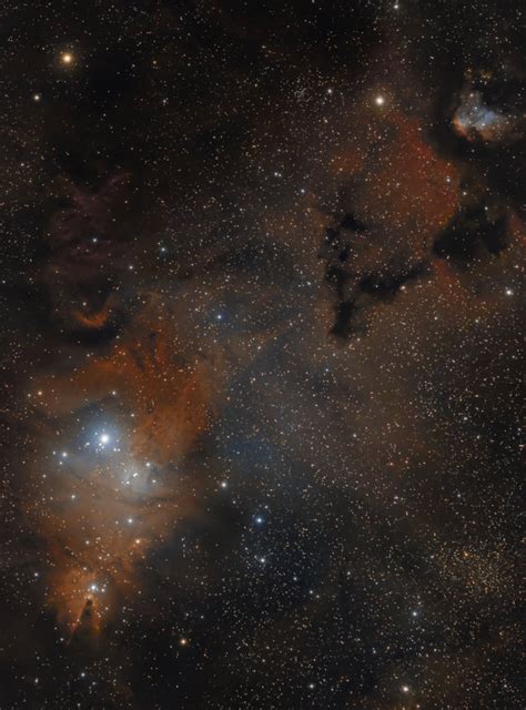 Cone Nebulachristmas Tree Cluster Ngc2264 Fox Fur Nebula Sh2 273