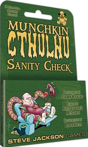 Munchkin Cthulhu Card Game Sanity Check Expansion