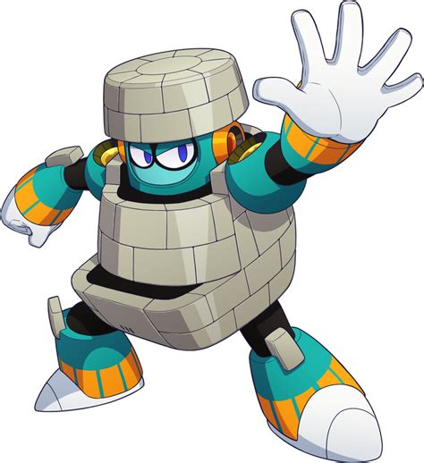 New Concept Art For Mega Man 11 Focuses On Robot Master Block Mans Designs