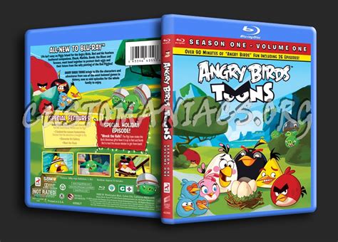 Angry Birds Toons Season 1 Volume 1 Blu Ray Cover Dvd Covers And Labels