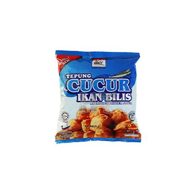 Cucur ikan bilis or cekodok ikan bilis is many malaysians' favourite snack for tea. 200gm Adabi Anchovies Flour Mix Fritters (Tepung Cucur ...