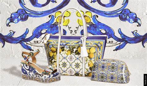 Byelisabethnl Dolce And Gabbana Fw 2014 15 Majolica Print Accessories