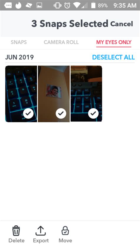 If you forget your passcode and choose to create a new one, you'll lose everything you've currently saved. How To Set Up My Eyes Only On Snapchat 2019