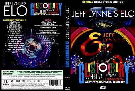 Jeff Lynnes Elo Glastonbury Festival 2016 1 Pal Dvd R Disc