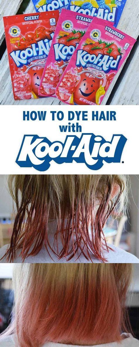 Read on to learn how to do it, if it's safe, and the pros and cons. How to dye your hair with Kool-Aid! Have some fun this ...